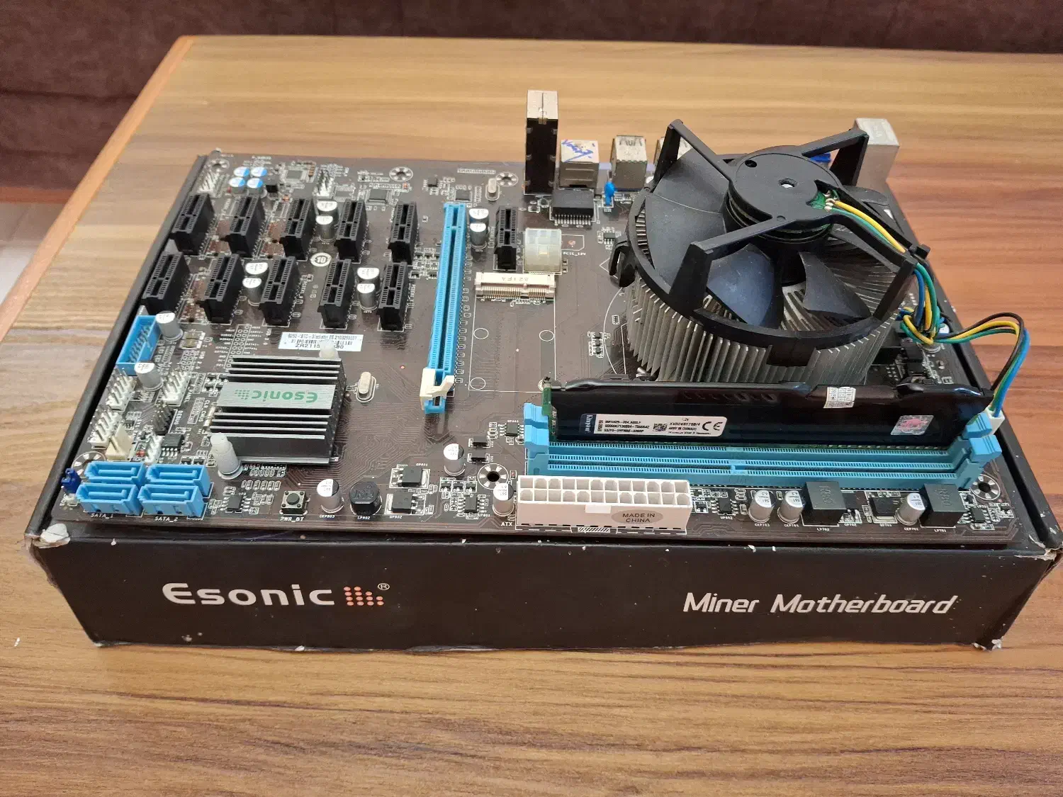 باندل کامل مادربرد esonic|قطعات و لوازم جانبی رایانه|هشتگرد, شهرک ریحانه|دیوار