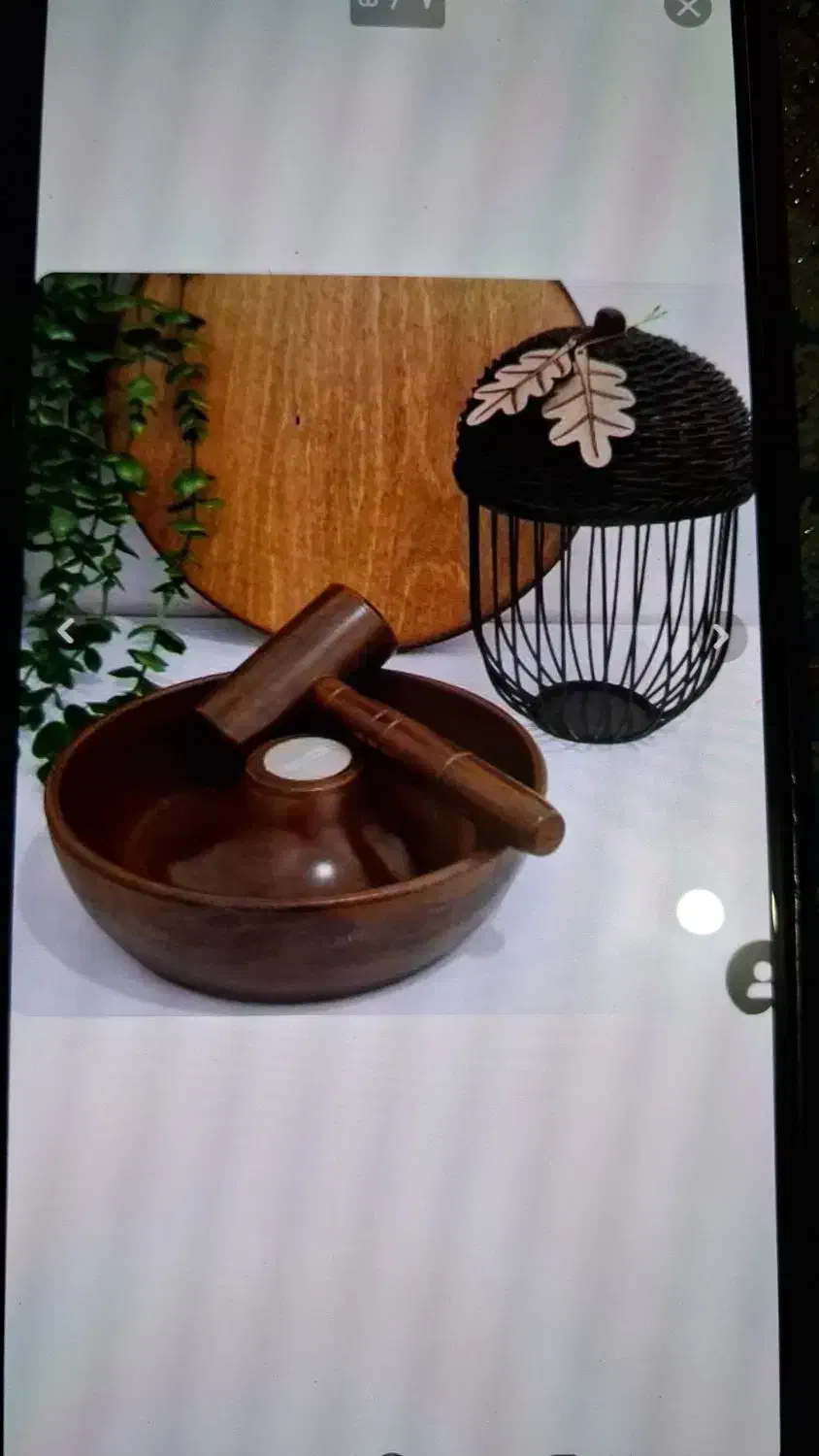 گردو شکن طرح چوب|ظروف سرو و پذیرایی|اردکان, |دیوار