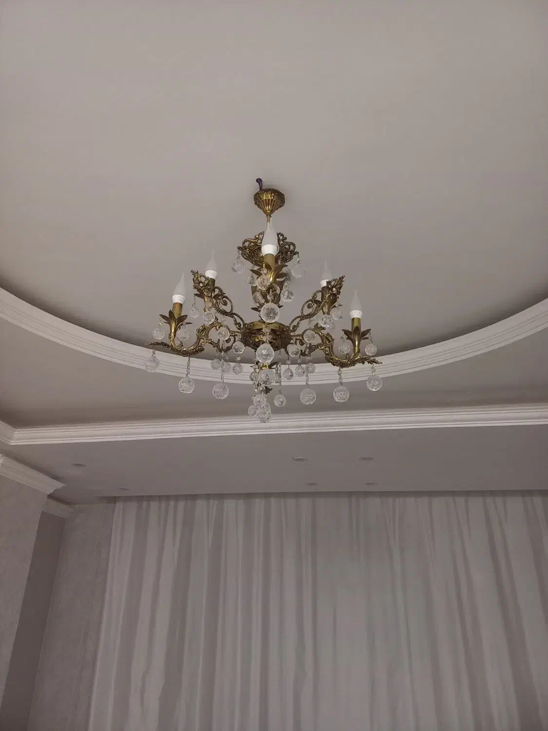 لوستر برنز|لوستر و چراغ آویز|زنجان, |دیوار