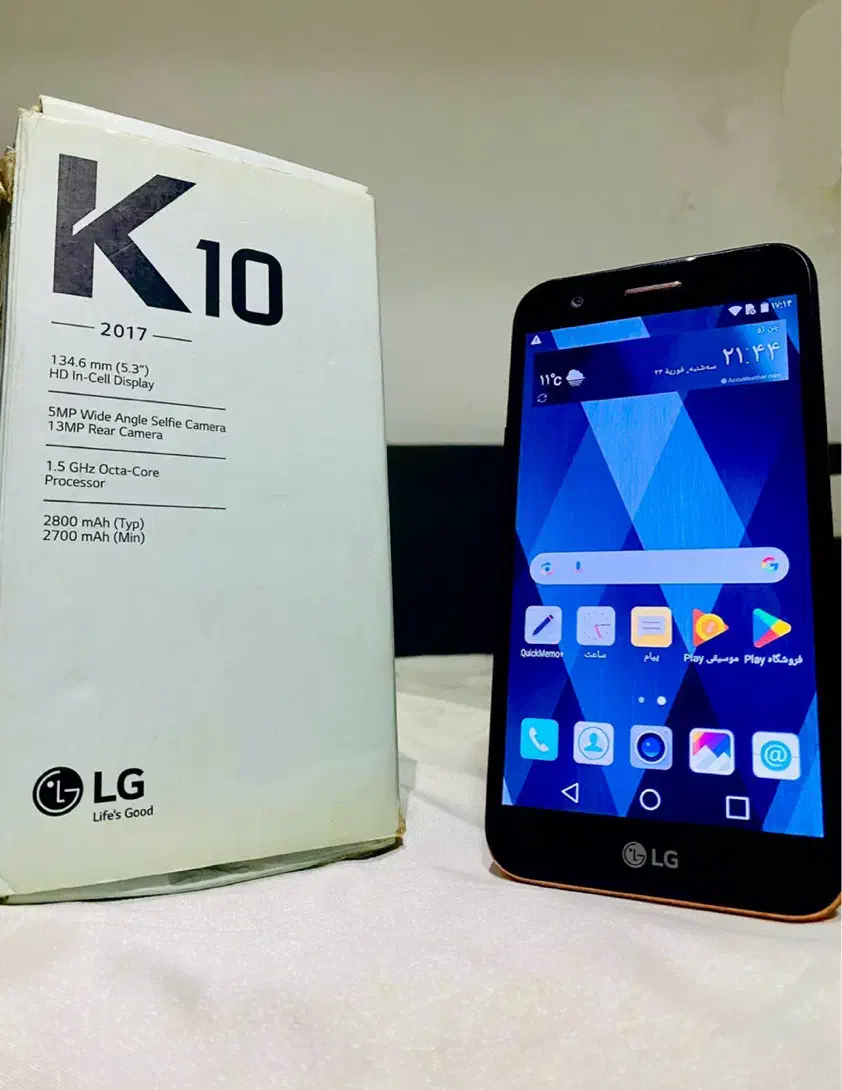 گوشی K10 LG|موبایل|مشهد, کوی المهدی|دیوار
