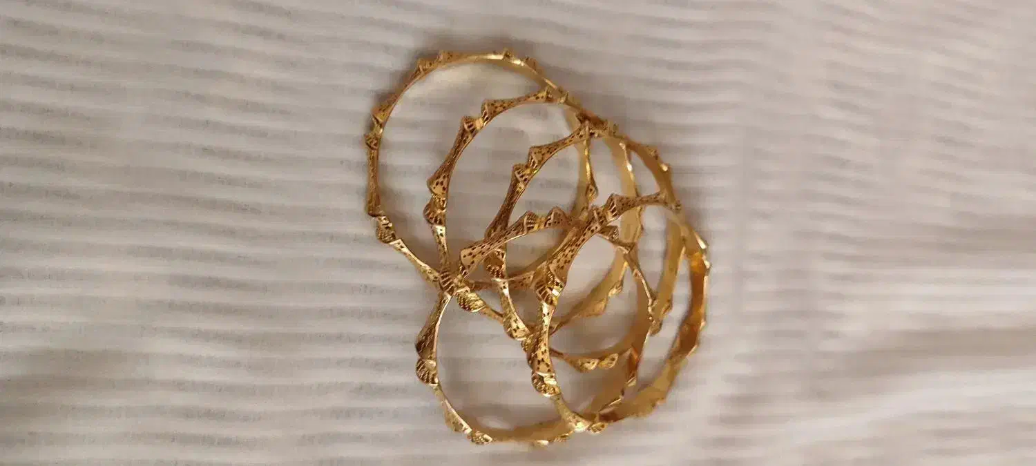 النگو با انگشتر طلا سایز دو|جواهرات|نورآباد ممسنی, |دیوار