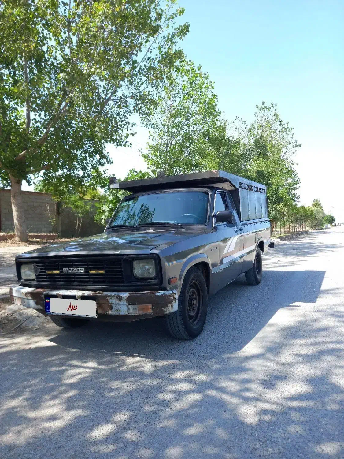 وانت مزدا ۱۶۰۰ دوگانه سوز مدل ۷۷|خودرو سواری و وانت|سورک, |دیوار