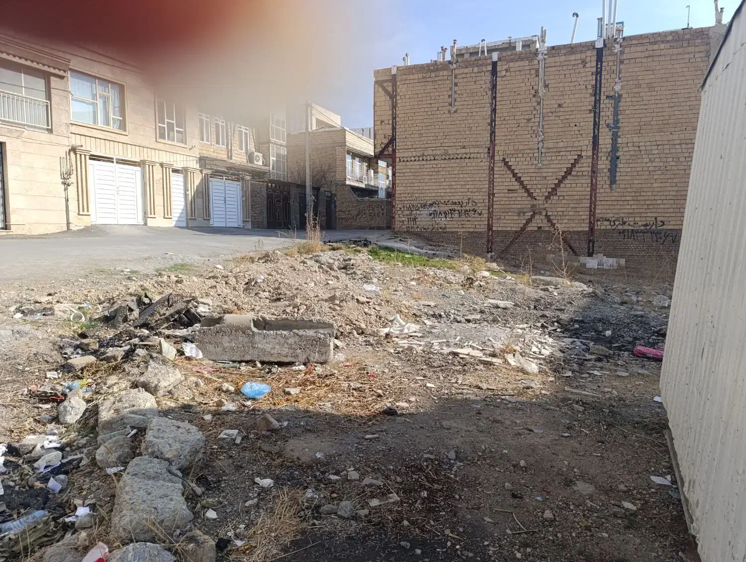 زمین مسکونی جنوبی بلوار امیرکبیر شهرک ستایش|فروش زمین و ملک کلنگی|صحنه, |دیوار