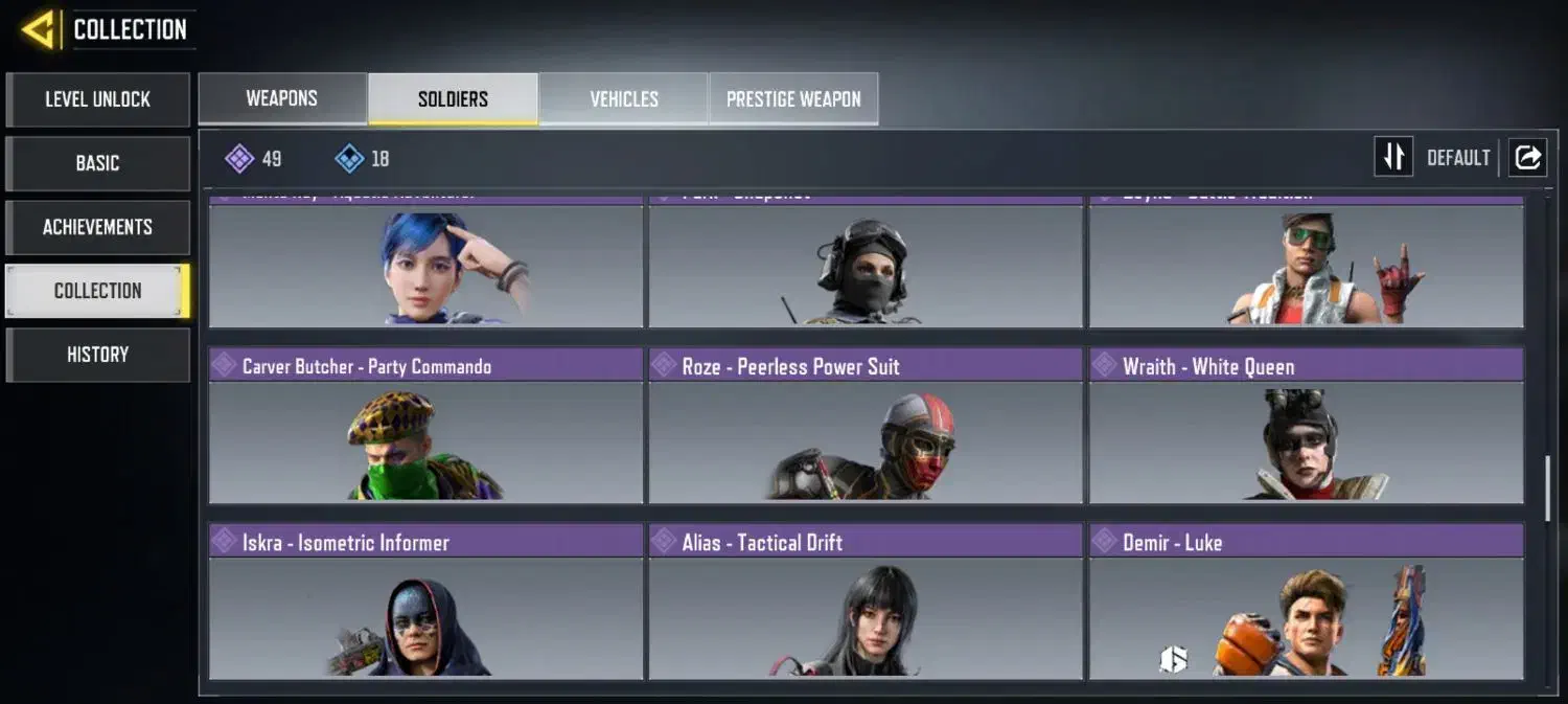 اکانت کالاف دیوتی موبایل|کنسول، بازی ویدئویی و آنلاین|اصفهان, نقش جهان|دیوار