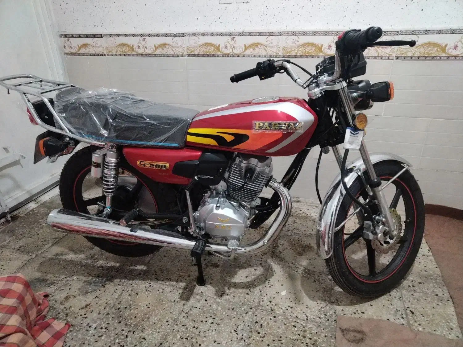 موتور احسان ۲۰۰در حدصفر|موتورسیکلت|شیراز, عفیفآباد|دیوار