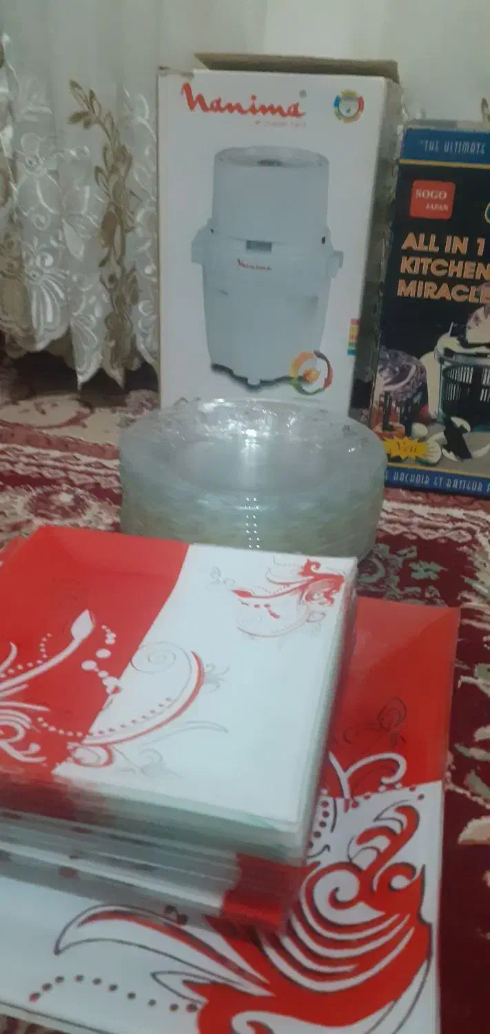 همه باهم پیش دستی سبزی خرد کن چای خوری|ظروف سرو و پذیرایی|آستانه اشرفیه, |دیوار