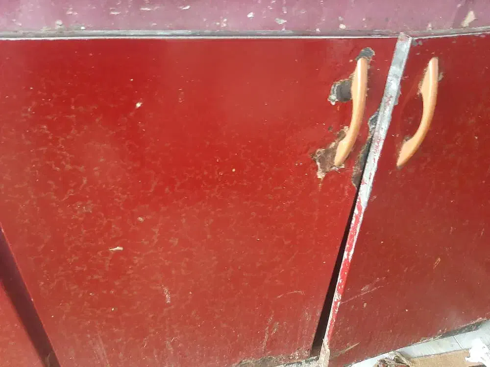 ۶متر کابینت درحدو نو با ورق زخیم بفروش میرسد|آب‌چکان و نظم‌دهنده ظروف|زاهدان, |دیوار