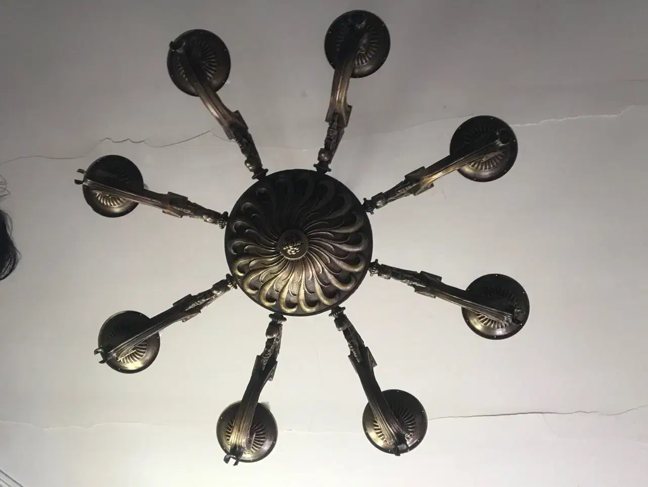 لوستر برنز|لوستر و چراغ آویز|قم, زنبیل آباد|دیوار