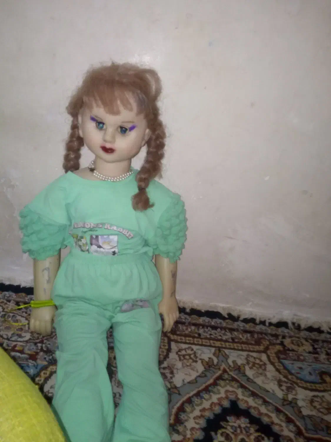 عروسک فوتبال دستی دستکش اماکن  کوچک مفت|اسباب‌بازی بچه|مشهد, جانباز|دیوار