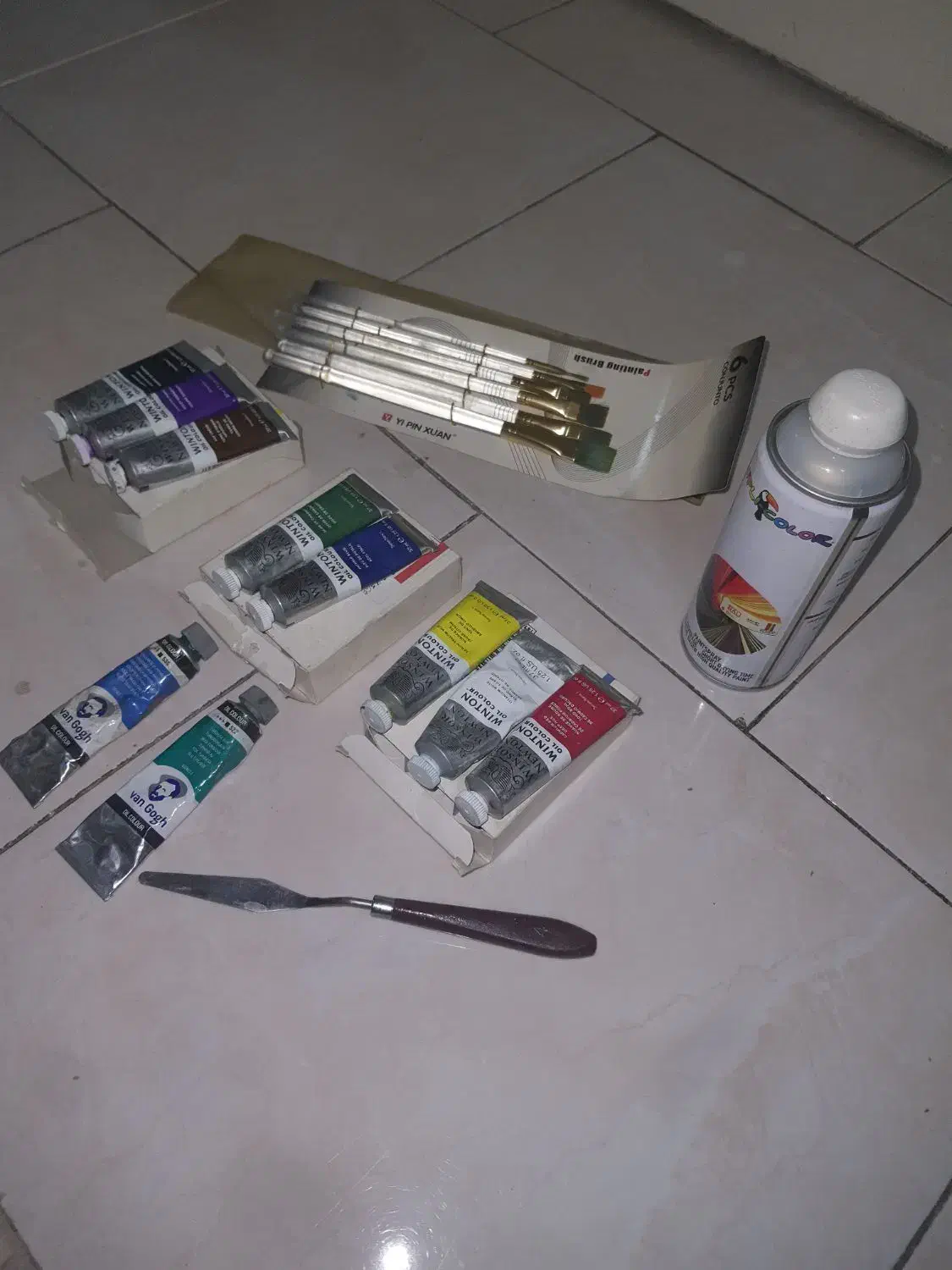 رنگ روغن تابلو|تابلو، نقاشی، عکس|تهران, عباسآباد|دیوار