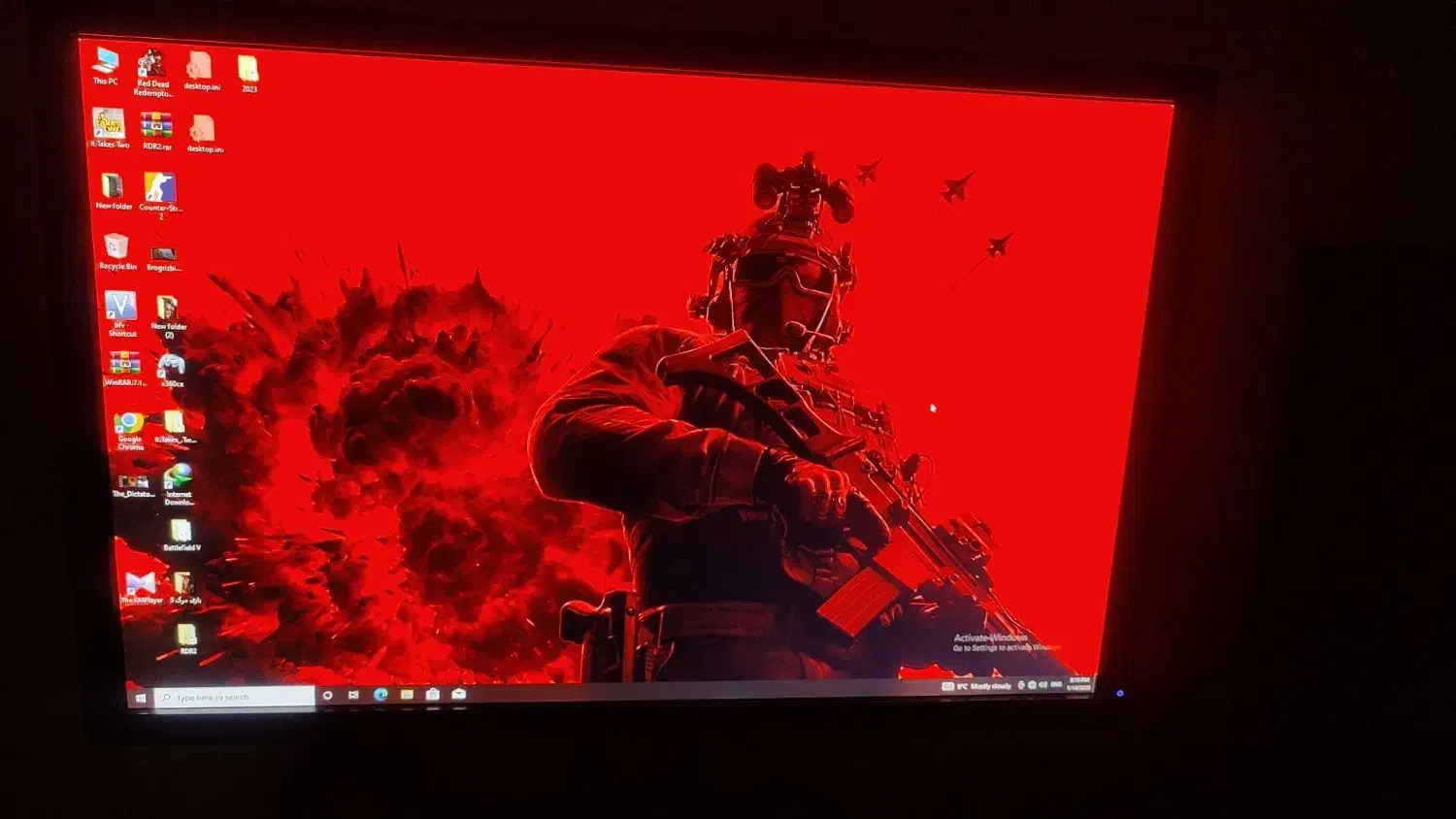 مانیتور del ۲۴|تلویزیون و پروژکتور|مشهد, شهرک بهارستان|دیوار