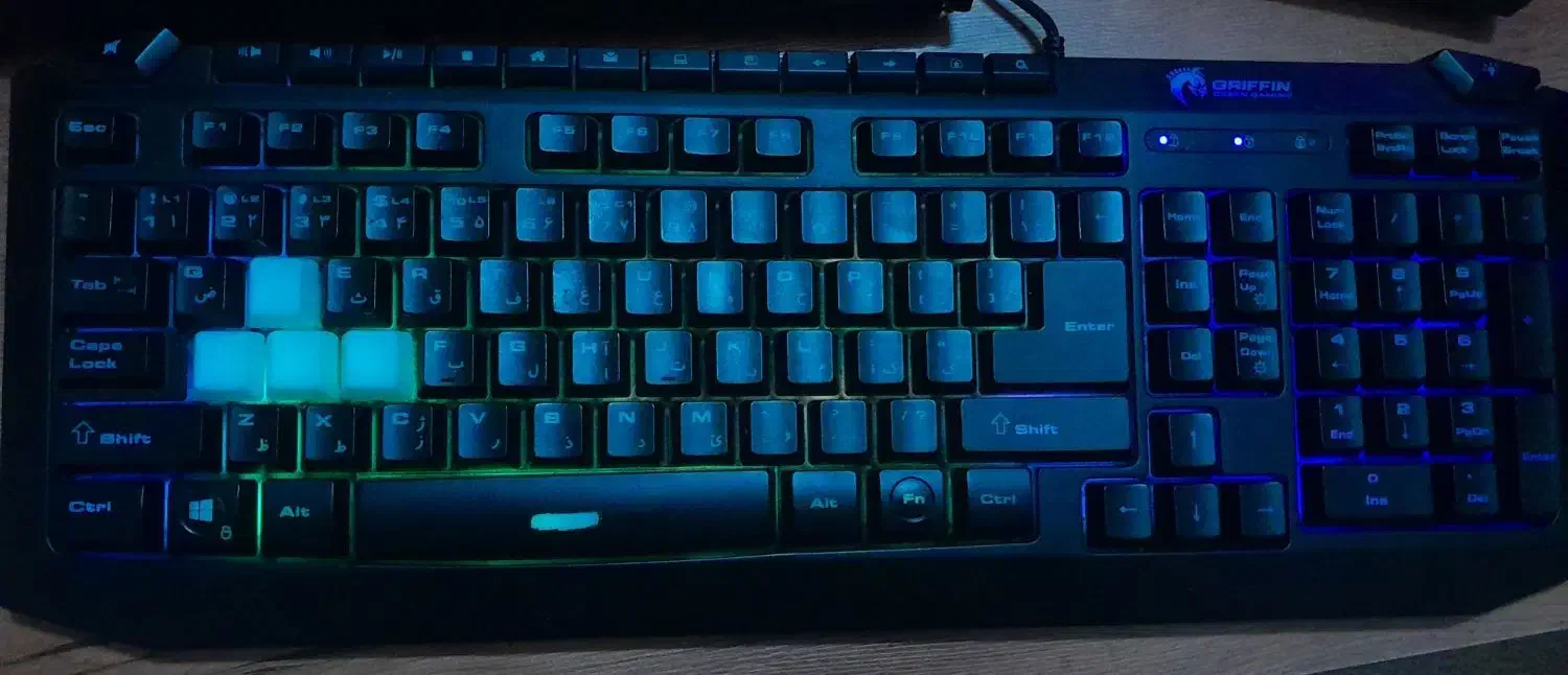 موس و کیبورد گیمینگ و مودم یوتل l443|قطعات و لوازم جانبی رایانه|مشهد, گلبرگ شمالی|دیوار