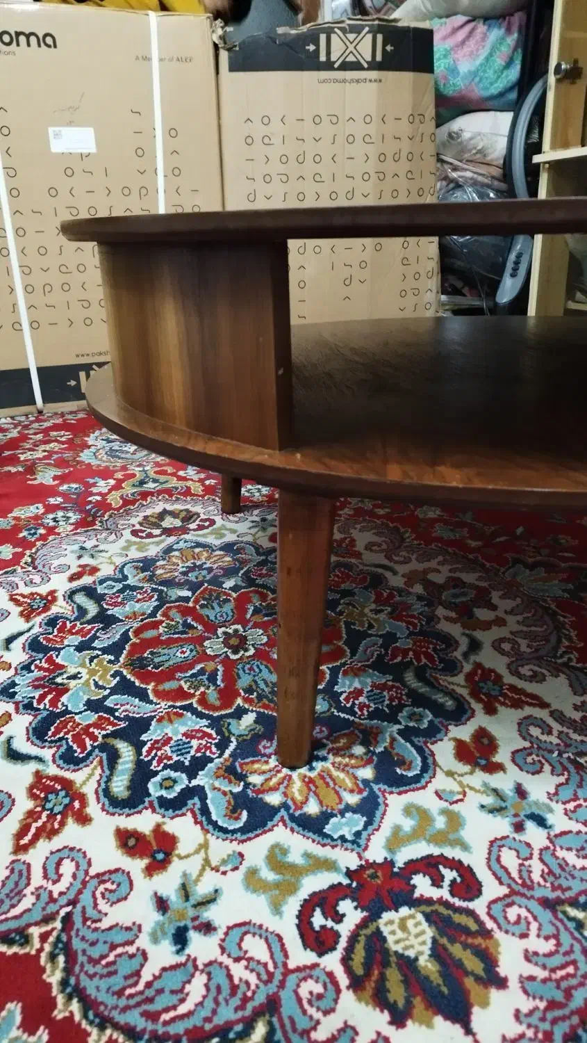 میز جلو مبلی و سه عسلی چوبی|مبلمان خانگی و میز عسلی|هادی شهر, |دیوار