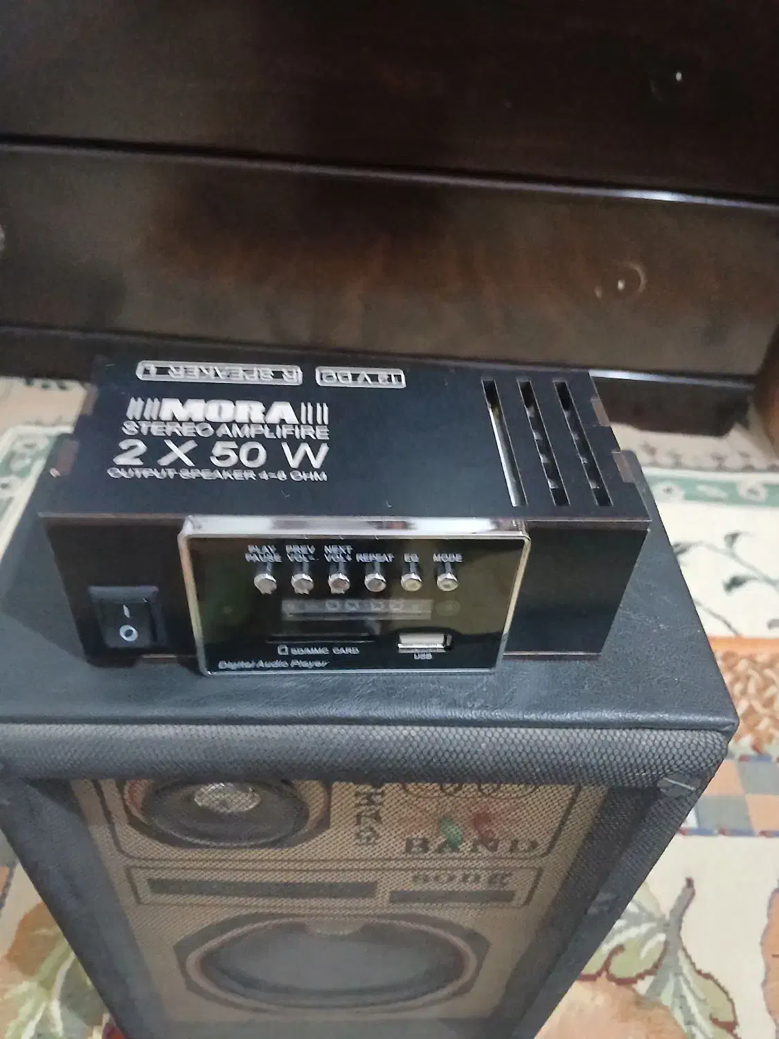 یک عدد ظبط بلوتوثی با باند|سیستم صوتی خانگی|مشهد, مهدی آباد (بلوار توس)|دیوار