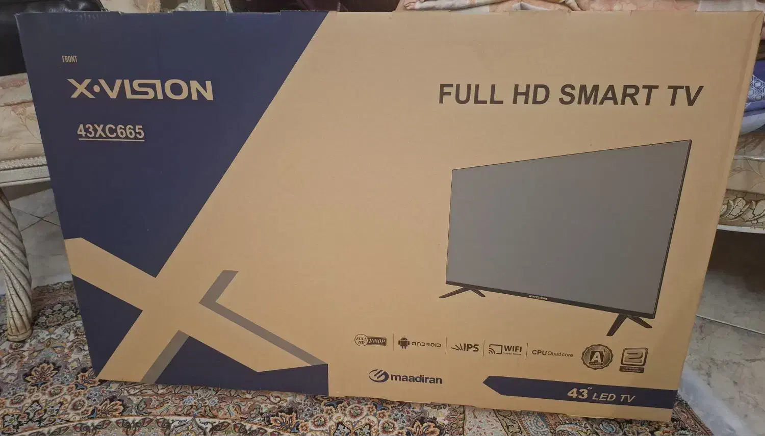 تلویزیون ایکس ویژن|تلویزیون و پروژکتور|کرج, کوی کارمندان جنوبی|دیوار