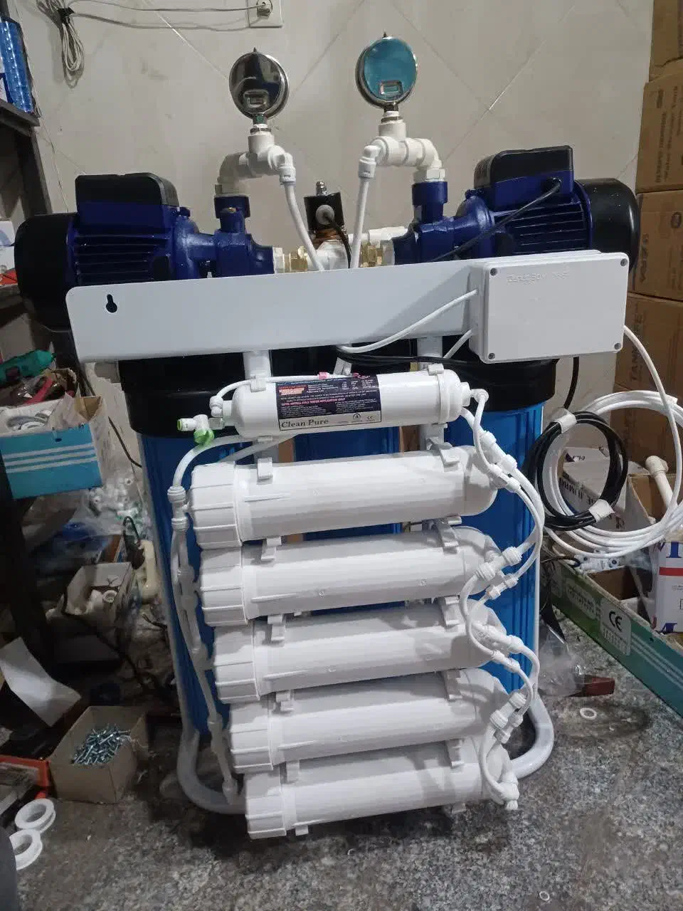 تصفیه آب های نیمه صنعتی ناوکی|آبسردکن و تصفیه آب|زاهدان, |دیوار