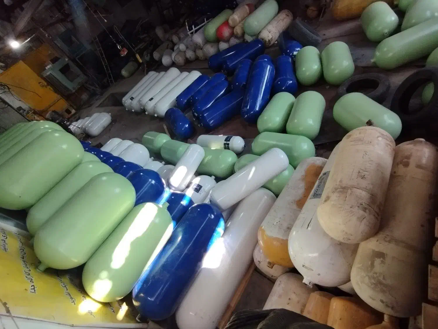 مخزن CNG پراید 52 کپسول منبع کارخانه خودرو سی ان ج|قطعات یدکی و لوازم جانبی|مشهد, رده|دیوار