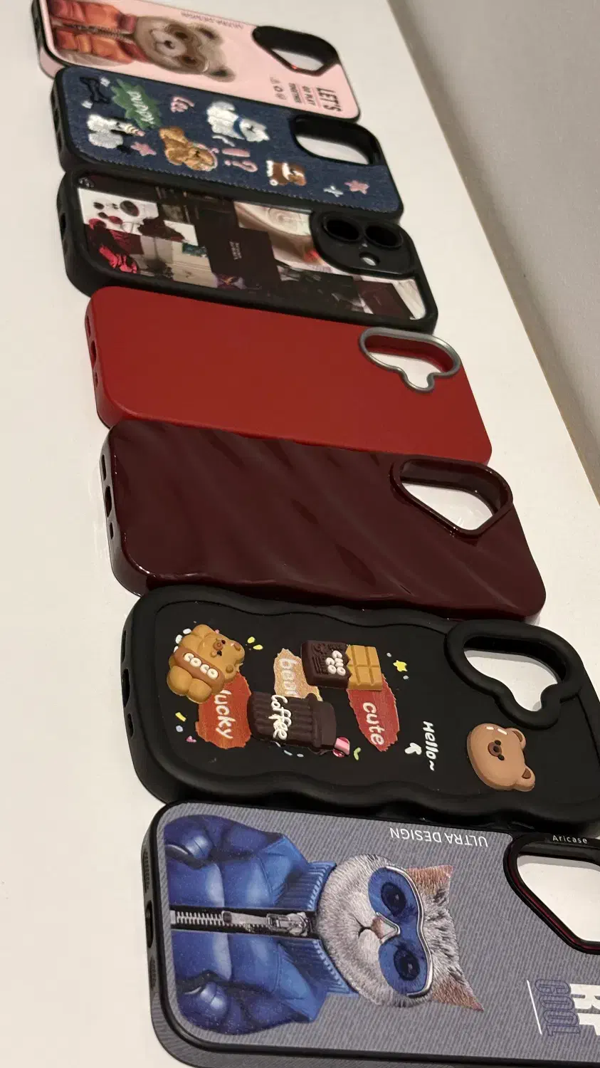 ۷ عدد قاب ایفون ۱۶ نرمال تمیز|لوازم جانبی موبایل و تبلت|ورامین, ورامین|دیوار