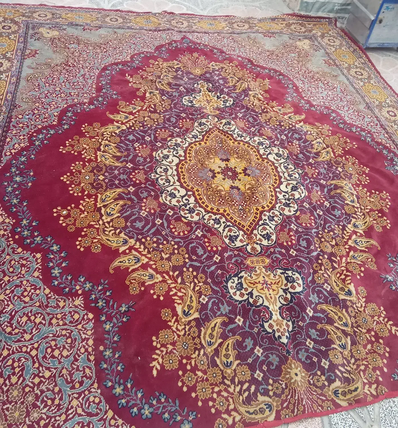 دوتا فرش کهنه مناسب  باغ جفتش ۷۵۰ هزار|فرش|نهاوند, |دیوار