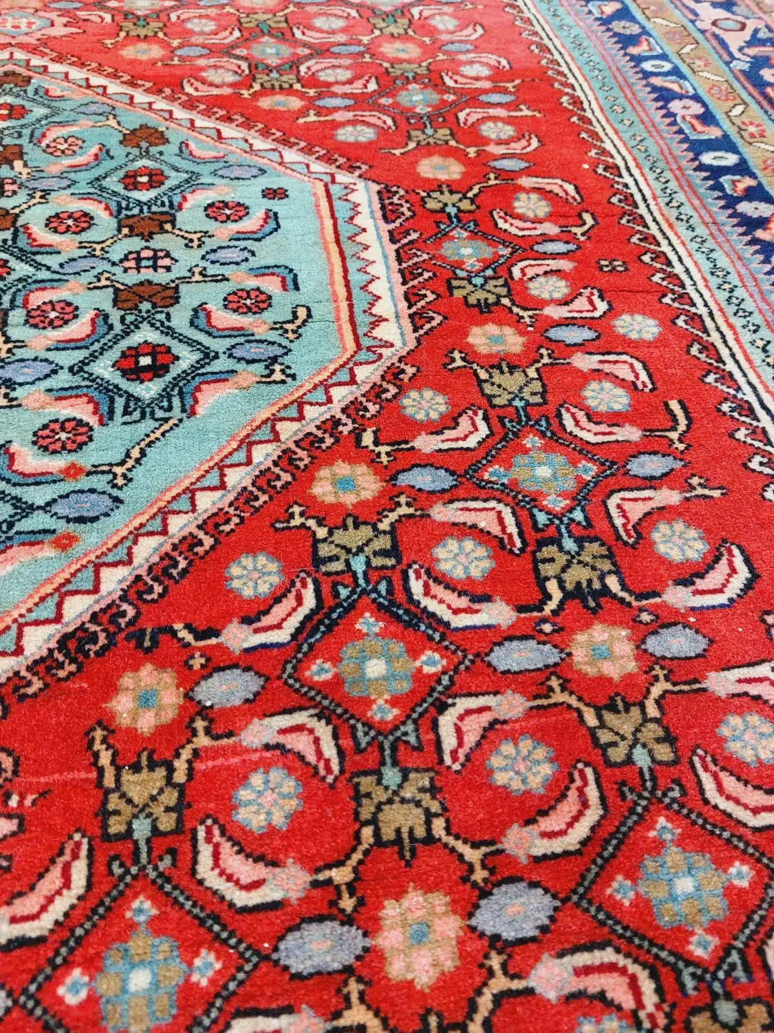 قالیچه دستباف بیجار روناسی تخفیف بلک فرایدی داره|فرش|تهران, بازار|دیوار