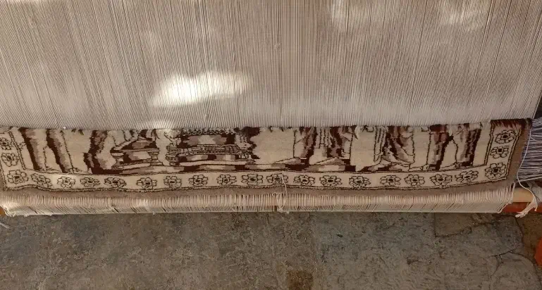 دارقالی|تابلو فرش|نهاوند, |دیوار