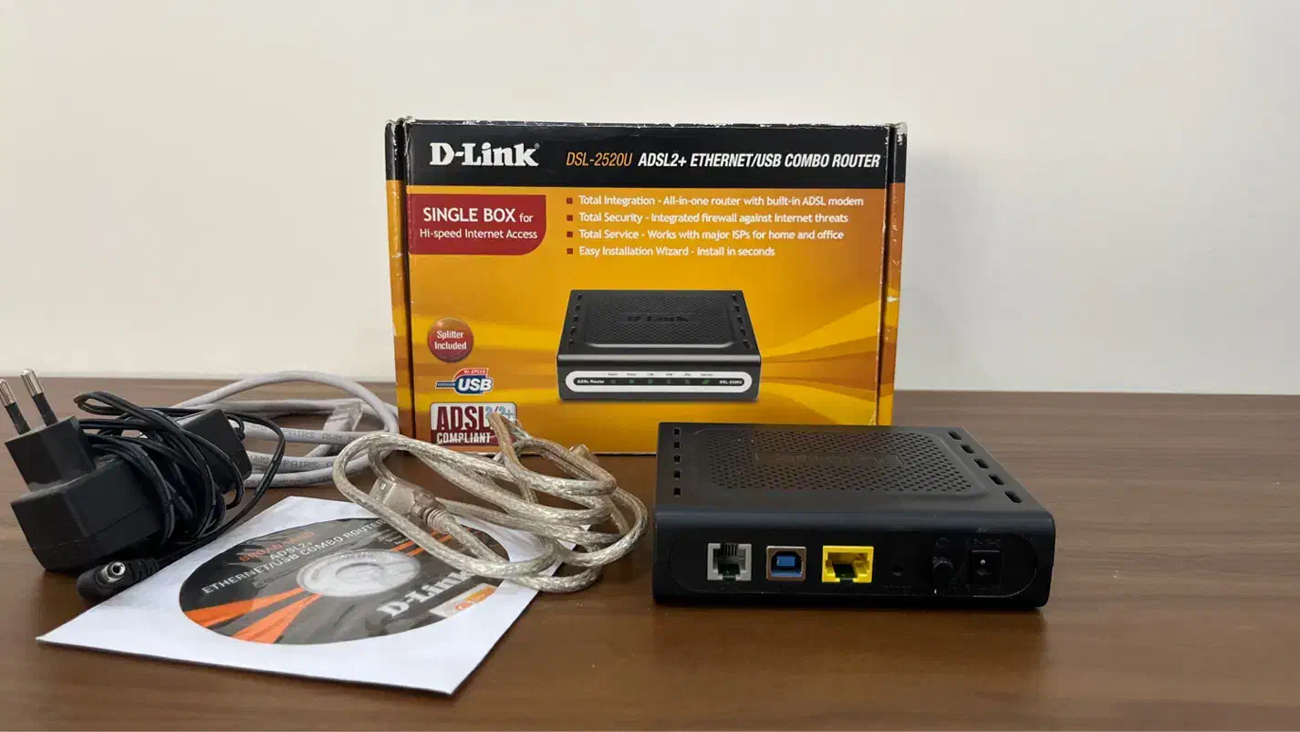 مودم D-Link مدل DSL-2520U|مودم و تجهیزات شبکه|تهران, اوقاف|دیوار