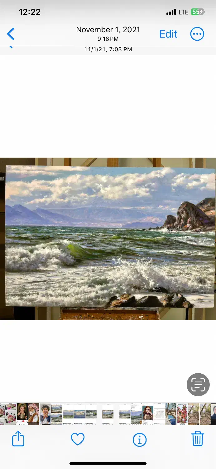 تابلو رنگ روغن|تابلو، نقاشی، عکس|تهران, امانیه|دیوار