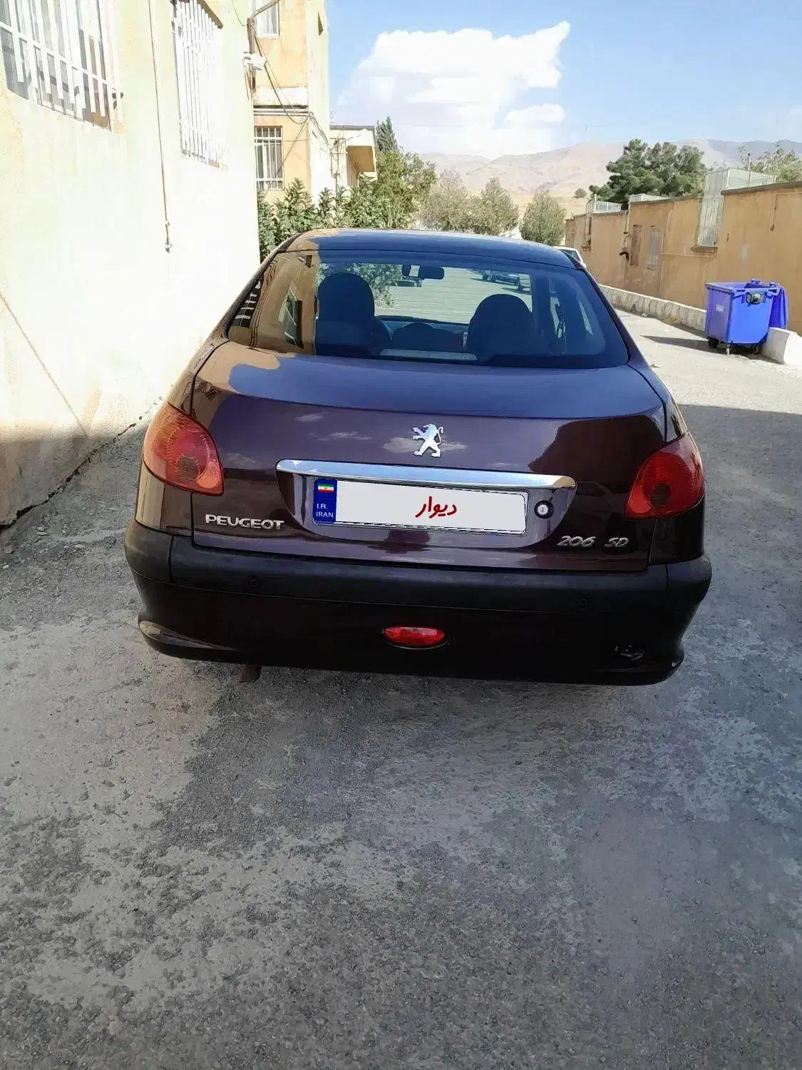 ۲۰۶ v8 sd کارمندی کم کار|خودرو سواری و وانت|سنندج, |دیوار