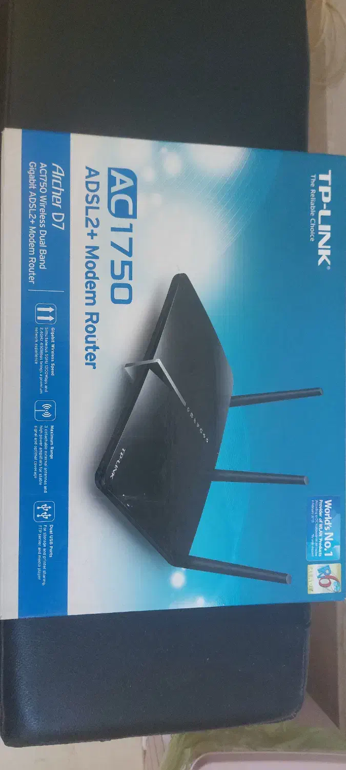 مودم تی پی لینک ADSL2+ Archer D7|مودم و تجهیزات شبکه|لنجان, |دیوار