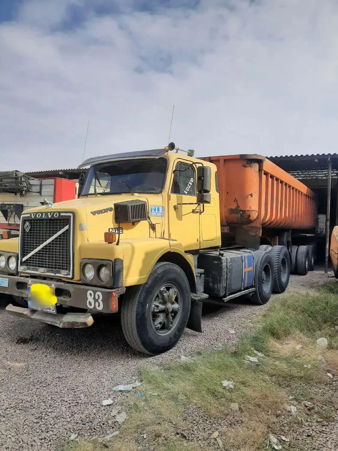 فروش ولوو زرد تهران ۱۴استانداری|خودرو سنگین|قزوین, |دیوار