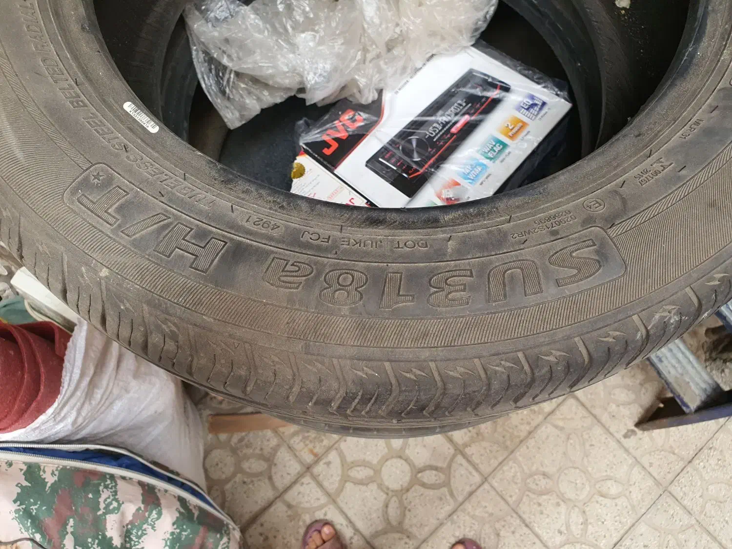 لاستیک خودرو MVM X55pro|قطعات یدکی و لوازم جانبی|ساوه, |دیوار