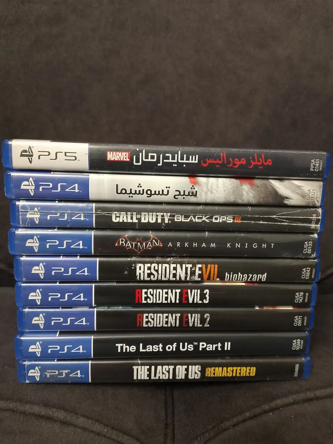 دیسک بازی ps4 وps5|کنسول، بازی ویدئویی و آنلاین|بندر انزلی, کلیور|دیوار