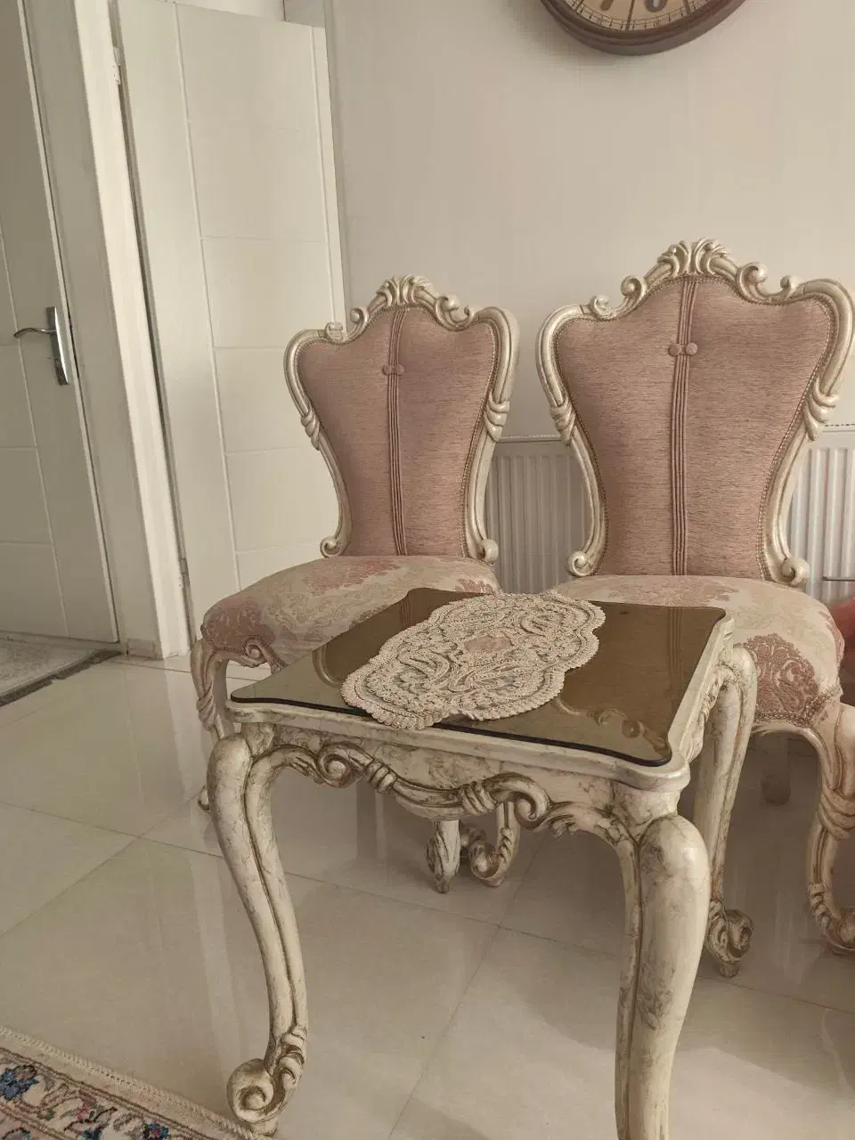 مبل ۹ نفره با چوب راش|مبلمان خانگی و میز عسلی|مراغه, |دیوار