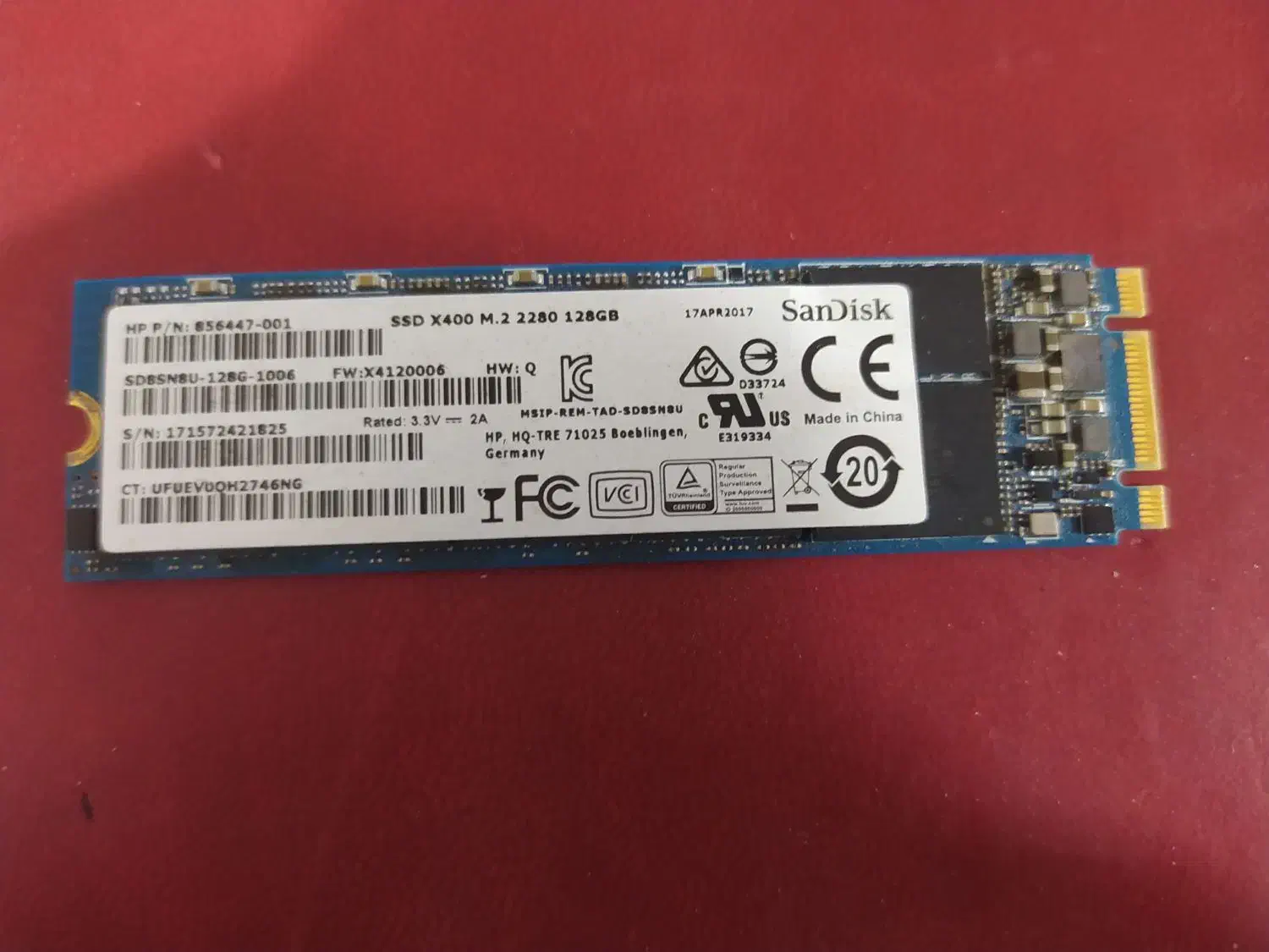 هارد ssd m2 128|قطعات و لوازم جانبی رایانه|زابل, |دیوار