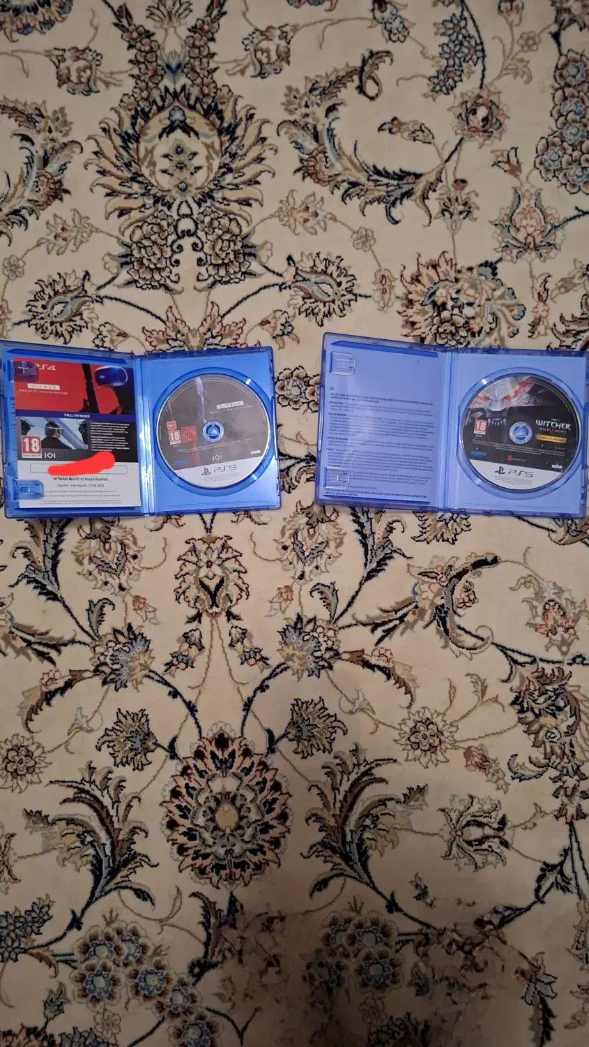 دیسک witcher و hitman برایps5|کنسول، بازی ویدئویی و آنلاین|کرج, ساماندهی|دیوار
