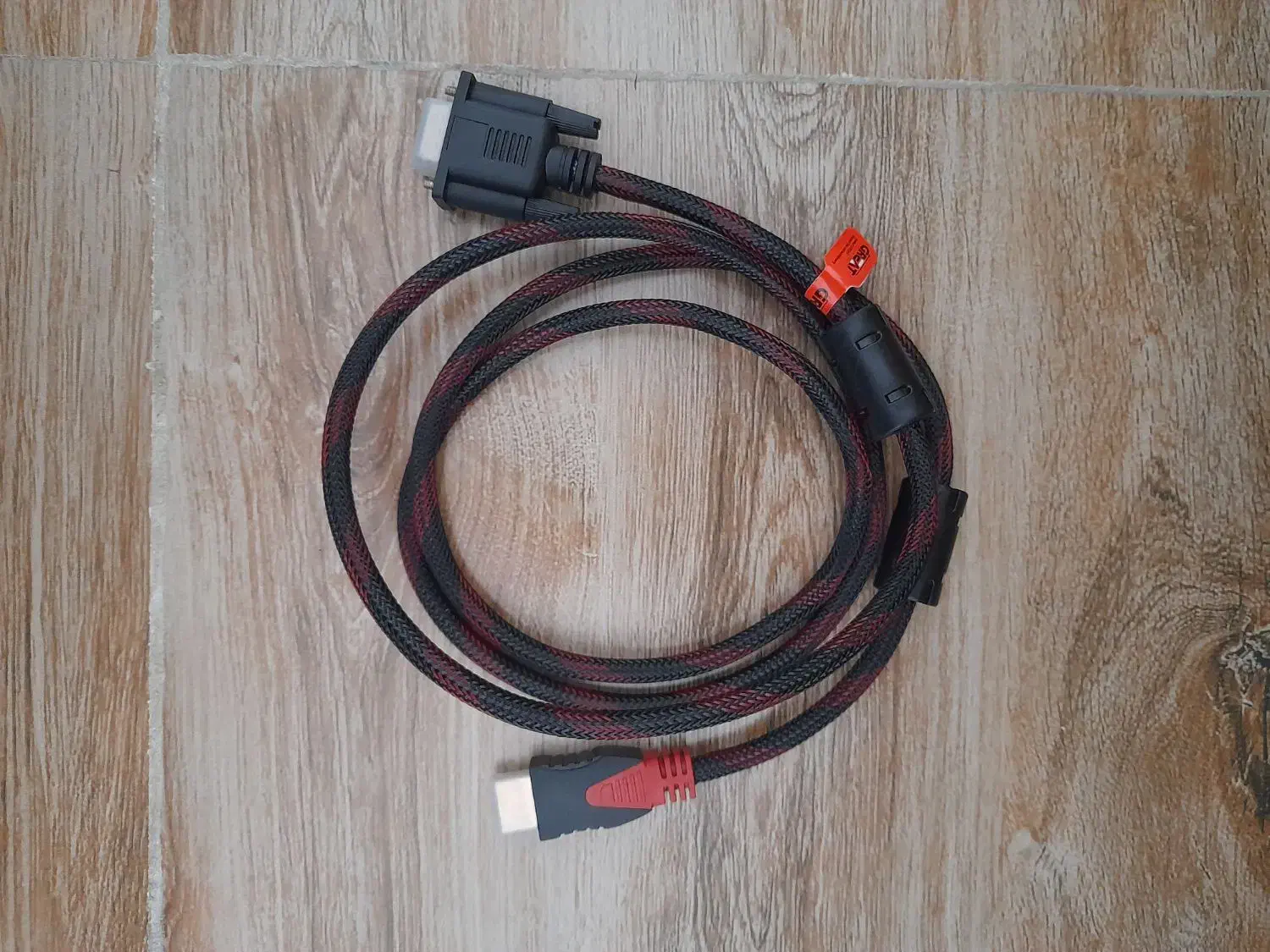 سیم کابل HDMI به VGA نو نو|قطعات و لوازم جانبی رایانه|خوی, |دیوار