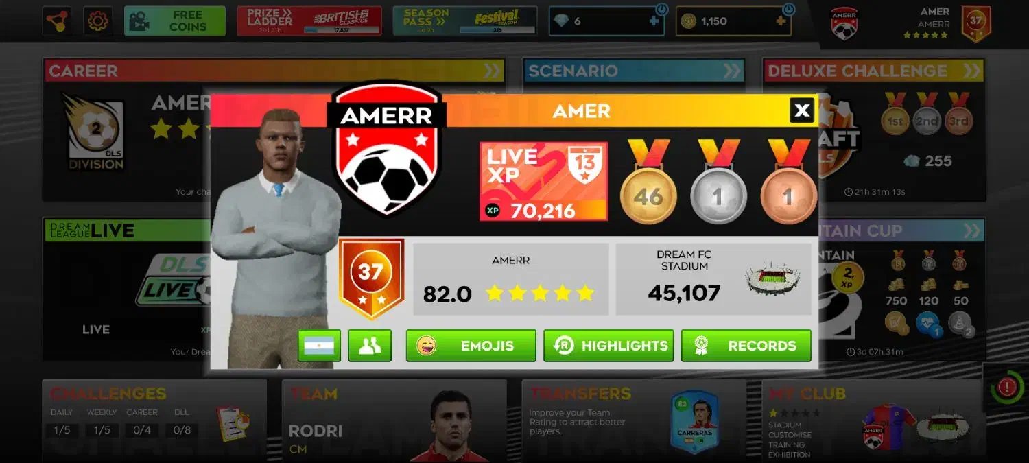 اکانت دریم لیک ۲ ساله هست اکانت فول هست|کنسول، بازی ویدئویی و آنلاین|فارسان, |دیوار