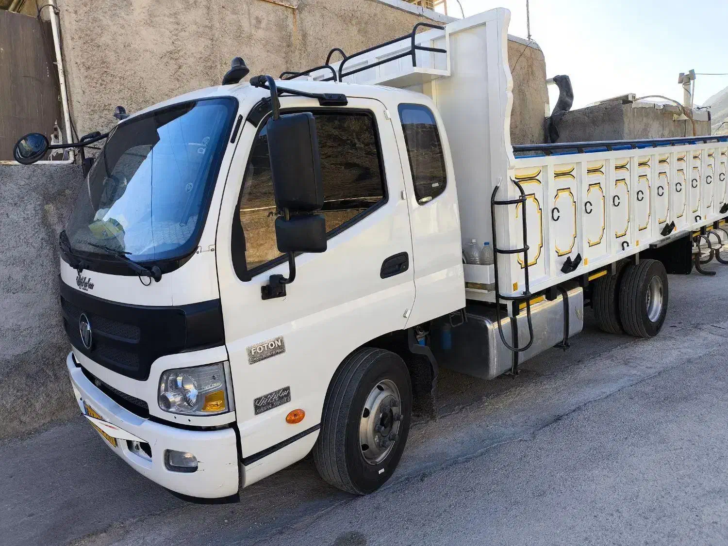 خاور الوند 8500 مدل 1400|خودرو سنگین|کنار تخته و کمار, |دیوار