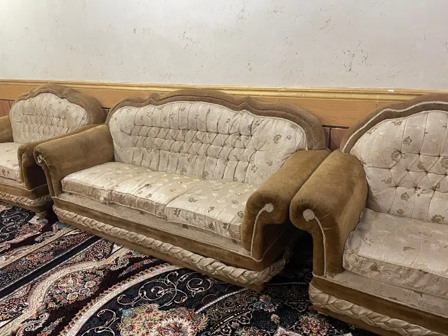 مبل ۶نفره|مبلمان خانگی و میز عسلی|اهواز, حصیرآباد|دیوار