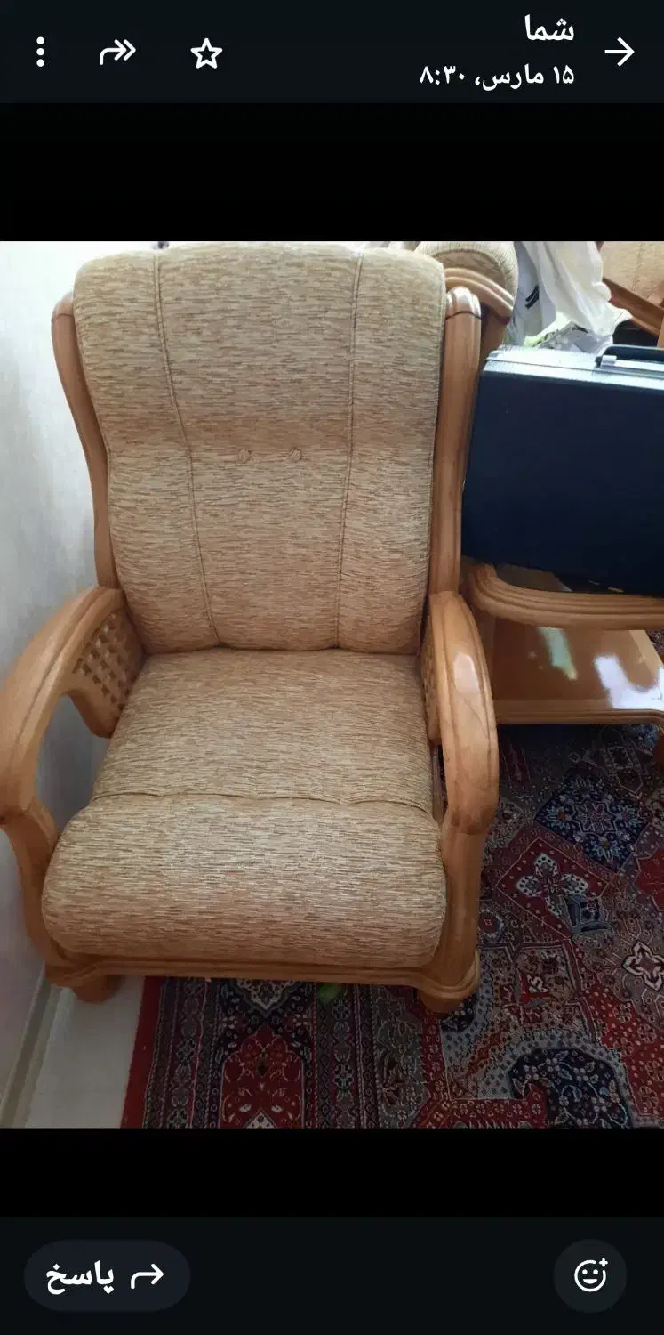 یکدست مبل و یکدست ناهارخوری هردو کار تهران|مبلمان خانگی و میز عسلی|شیراز, دکتر حسابی|دیوار