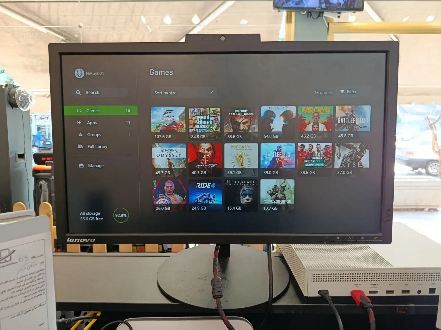 XBOX oneS 1Tb|کنسول، بازی ویدئویی و آنلاین|لنگرود, |دیوار
