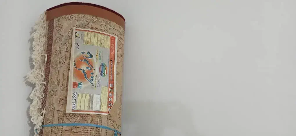 ۲ جفت فرش ماشینی ۹ متری خاطره کبیر قرمز|فرش|لنگرود, |دیوار