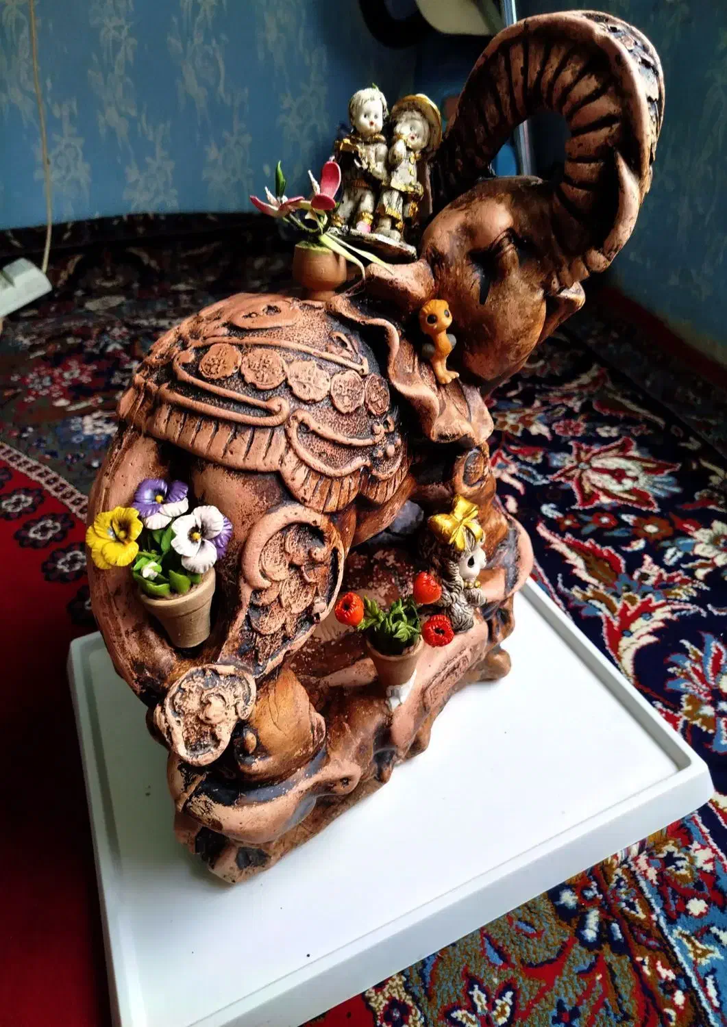 قلک|مجسمه، تندیس، ماکت|نورآباد, |دیوار