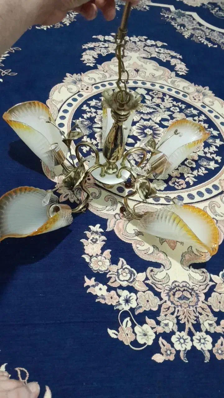 لوستر|لوستر و چراغ آویز|اهواز, معین زاده|دیوار