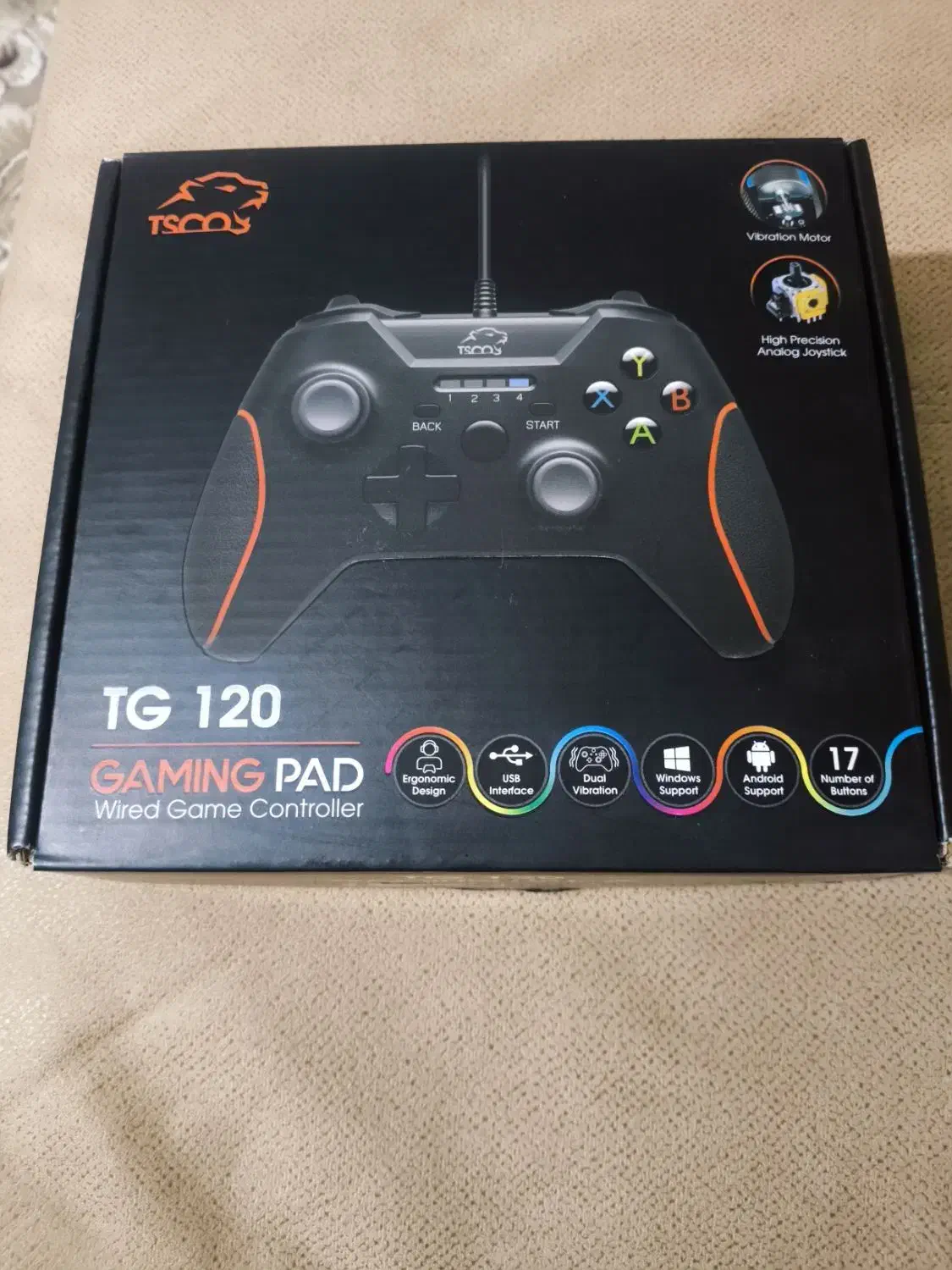 گیم پد TG120 تسکو|کنسول، بازی ویدئویی و آنلاین|قوچان, |دیوار