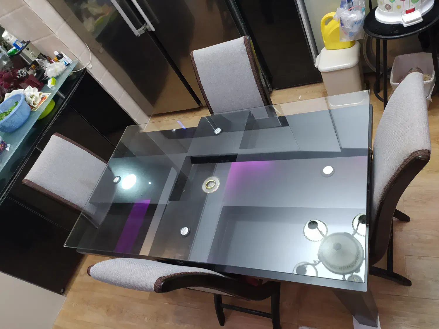 میز ناهارخوری 6 نفره|میز و صندلی غذاخوری|شوش, |دیوار