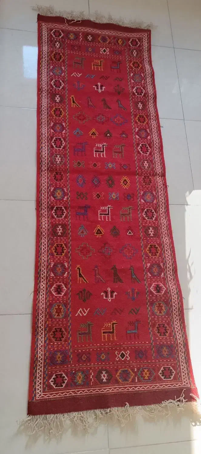 گلیم دستباف|گلیم، جاجیم، گبه|بجنورد, |دیوار