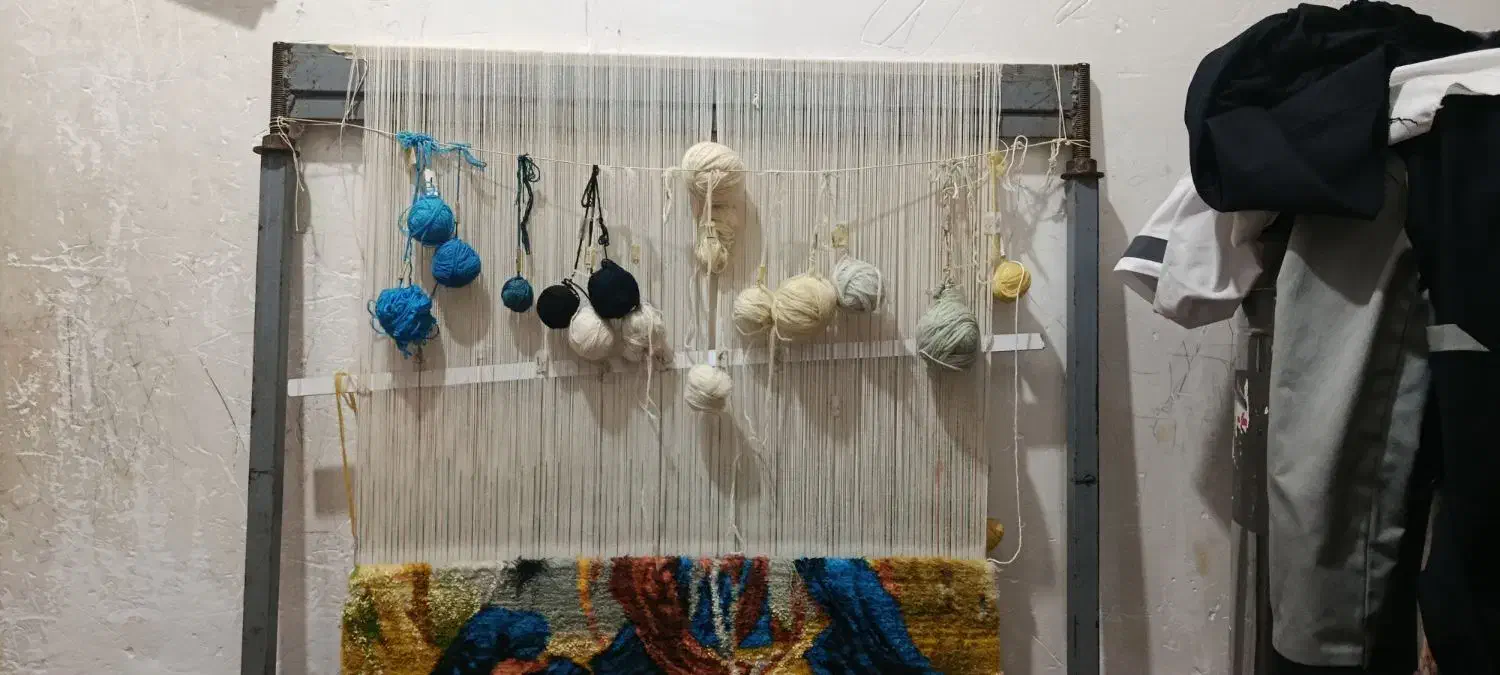 تابلو فرش|تابلو فرش|بروجرد, |دیوار