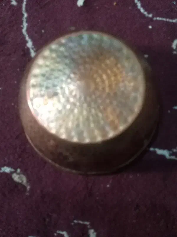 کاسه مسی سالم مرتب وزن ۳۳۰گرم|کلکسیون اشیاء عتیقه|تربت‌حیدریه, حاجی یار‎|دیوار