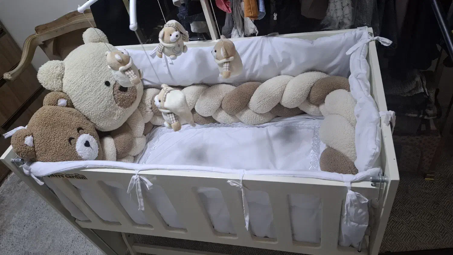 تخت کنار مادر|تخت و صندلی بچه|تهران, سلسبیل شمالی|دیوار